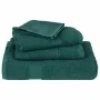 Toallas de jabón 4 uds verde 30x30 cm 360 gsm 100% algodón de , Toallas - Ref: Foro24-136849, Precio: 15,74 €, Descuento: %