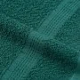 Toallas 10 uds 100% algodón verde 100x200 cm 600 gsm de , Toallas - Ref: Foro24-136868, Precio: 132,19 €, Descuento: %