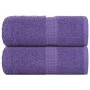 Toallas de visita 2 uds púrpura 30x50 cm 360 gsm 100% algodón de , Toallas - Ref: Foro24-136875, Precio: 12,51 €, Descuento: %