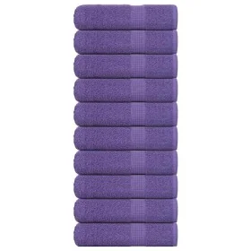 Toallas de mano 10 uds 100% algodón púrpura 50x100 cm 360 gsm de , Toallas - Ref: Foro24-136880, Precio: 54,06 €, Descuento: %