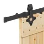 Puerta corredera con herrajes madera maciza de pino 80x210 cm de , Puertas - Ref: Foro24-3332677, Precio: 168,73 €, Descuento: %