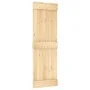 Puerta corredera con herrajes madera maciza de pino 70x210 cm von , Türen - Ref: Foro24-3332682, Preis: 180,94 €, Rabatt: %
