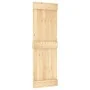 Puerta corredera con herrajes madera maciza de pino 70x210 cm de , Puertas - Ref: Foro24-3332694, Precio: 174,72 €, Descuento: %