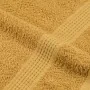 Toallas 2 uds 100% algodón oro 30x30 cm 360 gsm de , Toallas - Ref: Foro24-136800, Precio: 11,06 €, Descuento: %