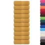 Toallas 10 uds 100% algodón oro 30x30 cm 360 gsm de , Toallas - Ref: Foro24-136802, Precio: 19,42 €, Descuento: %