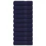 Toallas de baño 10uds azul marino 100x150cm 360gsm 100% algodón de , Toallas - Ref: Foro24-136790, Precio: 110,30 €, Descuent...