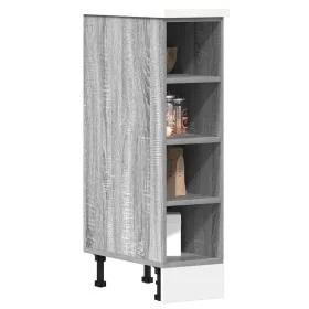 Armario bajo de madera de ingeniería gris sonoma 20x44,5x81,5cm de , Armarios de cocina - Ref: Foro24-854189, Precio: 57,03 €...