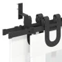 Kit de herrajes para puertas correderas acero negro 200 cm by , Door items - Ref: Foro24-3295734, Price: 124,32 €, Discount: %