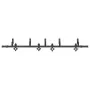 Kit de herrajes para puertas correderas acero negro 213,5 cm by , Door items - Ref: Foro24-3295736, Price: 162,79 €, Discount: %