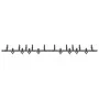 Kit de herrajes para puertas correderas acero negro 305 cm by , Door items - Ref: Foro24-3295755, Price: 260,72 €, Discount: %