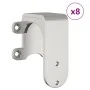 Kit de herrajes para puerta corredera 366 cm acero plateado by , Door items - Ref: Foro24-3295769, Price: 528,73 €, Discount: %