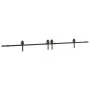 Kit de herrajes para puertas correderas acero negro 366 cm by , Door items - Ref: Foro24-3295797, Price: 95,93 €, Discount: %