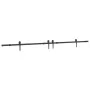 Kit de herrajes para puertas correderas acero negro 305 cm by , Door items - Ref: Foro24-3295781, Price: 127,85 €, Discount: %