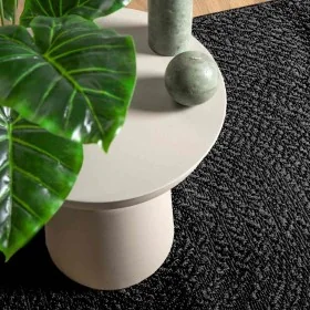 Alfombra ZIZUR apariencia yute interior exterior antracita de , Alfombras - Ref: Foro24-4010342, Precio: 44,94 €, Descuento: %