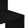 Estante de esquina de pared contrachapado negro 32x32x127,5 cm de , Estantes y estanterías - Ref: Foro24-860518, Precio: 35,3...