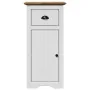 Juego muebles baño BODO 3pzas madera maciza pino blanco marrón de , Muebles de baño - Ref: Foro24-3307648, Precio: 266,96 €, ...