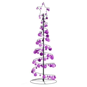 VidaXL LED para árbol de Navidad con bolas 100 LED blanco cálido 150cm de , Luces de Navidad - Ref: Foro24-3318565, Precio: 7...