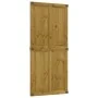 Puerta de granero CORONA madera maciza pino 90x210 cm von , Türen - Ref: Foro24-4103417, Preis: 185,20 €, Rabatt: %