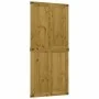 Puerta de granero CORONA madera maciza pino 90x210 cm von , Türen - Ref: Foro24-4103417, Preis: 185,20 €, Rabatt: %