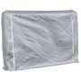 Leñero con protector de lluvia 200x25x150 cm acero galvanizado de , Bolsas y soportes de leña - Ref: Foro24-4100710, Precio: ...