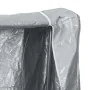 Leñero con protector de lluvia 200x25x150 cm acero galvanizado de , Bolsas y soportes de leña - Ref: Foro24-4100710, Precio: ...