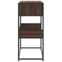 Mesa consola madera de ingeniería marrón roble 90x35x80 cm by , Side tables - Ref: Foro24-849178, Price: 80,90 €, Discount: %
