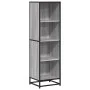 Estantería madera ingeniería gris sonoma 40x35x139 cm de , Librerías y estanterías - Ref: Foro24-849127, Precio: 87,79 €, Des...