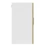 Armario pared para cocina puerta cristal Porto roble artesanal de , Armarios de cocina - Ref: Foro24-854156, Precio: 66,39 €,...