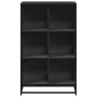 Estantería librería madera ingeniería negra 65,5x33x107,5 cm de , Librerías y estanterías - Ref: Foro24-849159, Precio: 93,51...