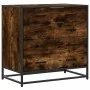 Cómoda de madera contrachapada roble ahumado 70x41x70 cm by , Drawers - Ref: Foro24-849081, Price: 116,66 €, Discount: %
