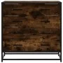 Cómoda de madera contrachapada roble ahumado 70x41x70 cm by , Drawers - Ref: Foro24-849081, Price: 116,66 €, Discount: %