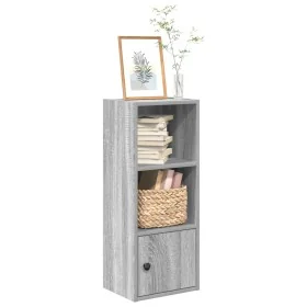 Estantería madera de ingeniería gris sonoma 31x24x77 cm by , Bookcases and shelves - Ref: Foro24-860333, Price: 40,17 €, Disc...
