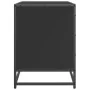Cajonera de madera contrachapada negro 70x41x56 cm de , Cajoneras - Ref: Foro24-849074, Precio: 91,06 €, Descuento: %