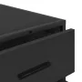 Cajonera de madera contrachapada negro 70x41x56 cm de , Cajoneras - Ref: Foro24-849074, Precio: 91,06 €, Descuento: %