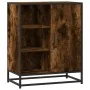 Aparador de madera de ingeniería roble ahumado 62x35x76 cm by , Sideboards - Ref: Foro24-848996, Price: 92,04 €, Discount: %