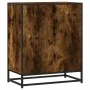 Aparador de madera de ingeniería roble ahumado 62x35x76 cm by , Sideboards - Ref: Foro24-848996, Price: 92,04 €, Discount: %