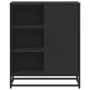 Aparador de madera de ingeniería negro 62x35x76 cm by , Sideboards - Ref: Foro24-848994, Price: 94,84 €, Discount: %