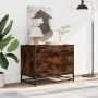 Cómoda de madera contrachapada roble ahumado 70x41x56 cm by , Drawers - Ref: Foro24-849076, Price: 91,84 €, Discount: %