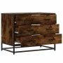 Cómoda de madera contrachapada roble ahumado 70x41x56 cm by , Drawers - Ref: Foro24-849076, Price: 91,84 €, Discount: %