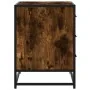 Cómoda de madera contrachapada roble ahumado 70x41x56 cm by , Drawers - Ref: Foro24-849076, Price: 91,84 €, Discount: %