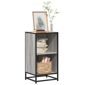 Estantería madera contrachapada gris sonoma 40x35x76 cm de , Librerías y estanterías - Ref: Foro24-849097, Precio: 64,71 €, D...