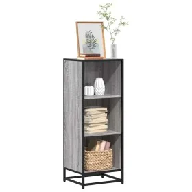 Estantería madera de ingeniería color gris sonoma 40x35x107,5cm de , Librerías y estanterías - Ref: Foro24-849112, Precio: 83...