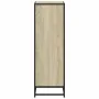Armario de libros contrachapada color roble 40x35x107,5 cm de , Librerías y estanterías - Ref: Foro24-849110, Precio: 80,76 €...