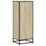 Armario de libros contrachapada color roble 40x35x107,5 cm de , Librerías y estanterías - Ref: Foro24-849110, Precio: 80,76 €...