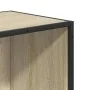 Armario de libros contrachapada color roble 40x35x107,5 cm de , Librerías y estanterías - Ref: Foro24-849110, Precio: 80,76 €...