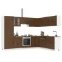 Mueble cocina Kalmar roble marrón 14 pzas madera contrachapada de , Armarios de cocina - Ref: Foro24-3314978, Precio: 1,00 €,...