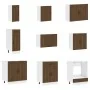 Mueble cocina Kalmar roble marrón 14 pzas madera contrachapada de , Armarios de cocina - Ref: Foro24-3314978, Precio: 1,00 €,...