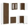 Mueble cocina Kalmar roble marrón 14 pzas madera contrachapada de , Armarios de cocina - Ref: Foro24-3314978, Precio: 1,00 €,...