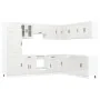 Mueble cocina Kalmar blanco brillo 14 pzas madera contrachapada de , Armarios de cocina - Ref: Foro24-3314973, Precio: 1,00 €...