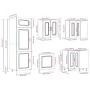 Mueble cocina Kalmar blanco brillo 14 pzas madera contrachapada de , Armarios de cocina - Ref: Foro24-3314973, Precio: 1,00 €...